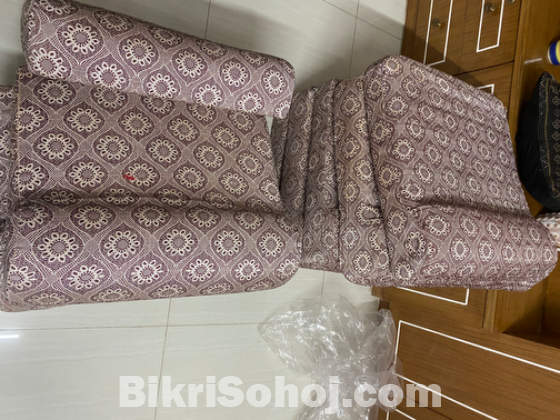 Sofa foam with cover(used)